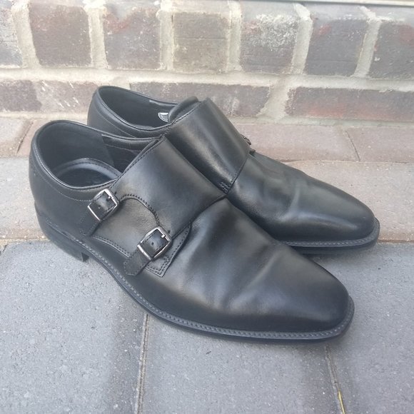 ecco monk strap